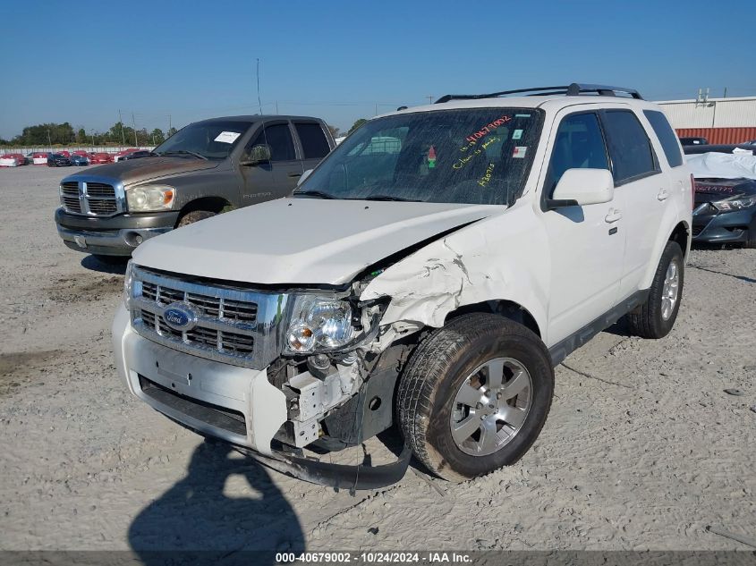 2012 Ford Escape Limited VIN: 1FMCU0EG8CKA30715 Lot: 40679002