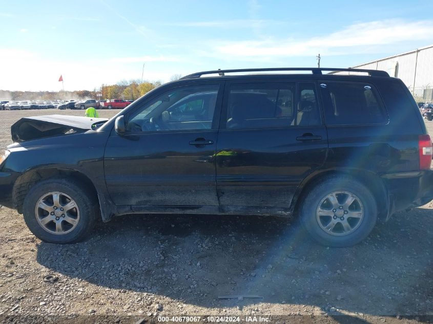 2006 Toyota Highlander V6 VIN: JTEDP21A160098041 Lot: 40679067