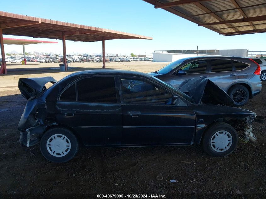 1998 Mitsubishi Mirage De VIN: JA3AY26A9WU019185 Lot: 40679095