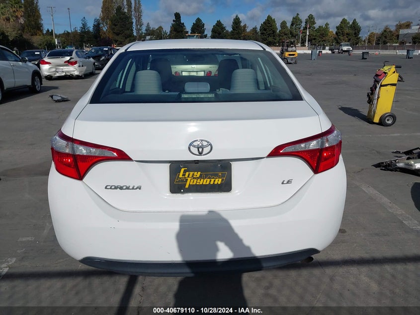 2016 TOYOTA COROLLA LE - 5YFBURHE5GP424386
