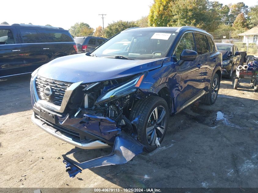 2023 Nissan Rogue Platinum Intelligent Awd VIN: JN8BT3DD3PW313408 Lot: 40679113