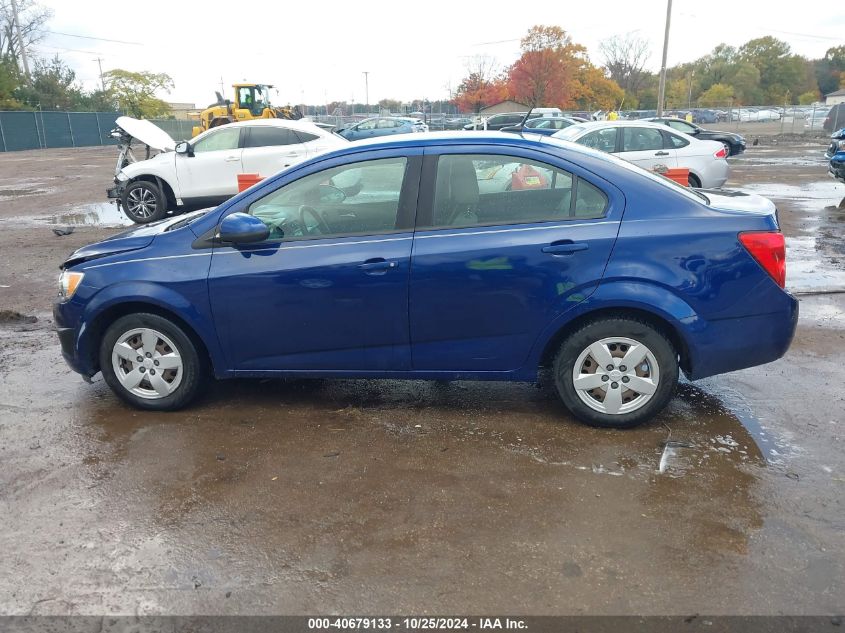 2014 Chevrolet Sonic Ls Auto VIN: 1G1JA5SH8E4121241 Lot: 40679133