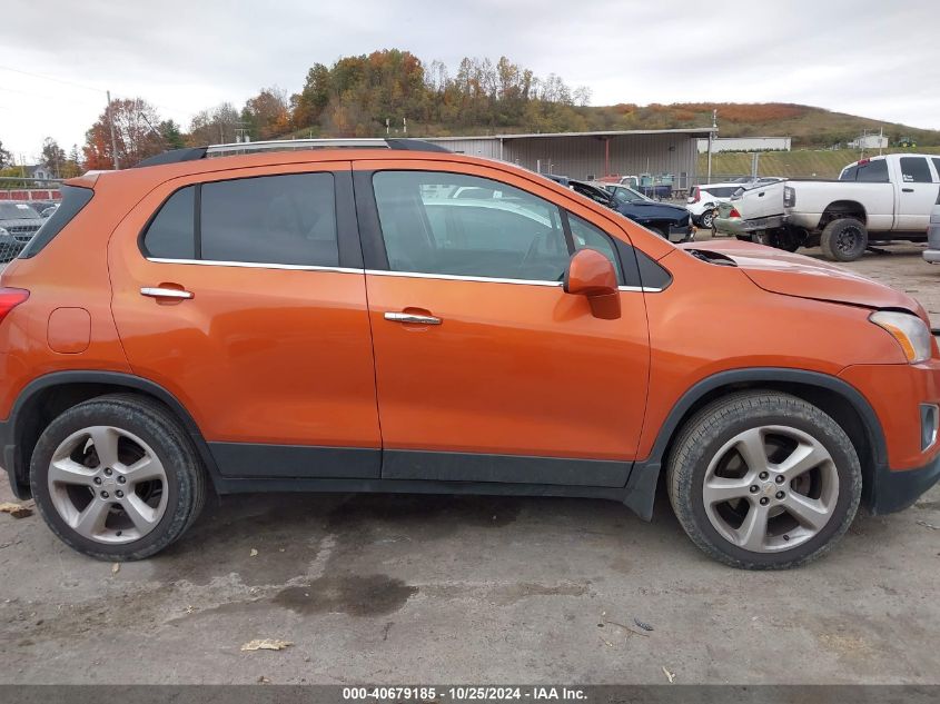 2015 Chevrolet Trax Ltz VIN: KL7CJTSB3FB099949 Lot: 40679185