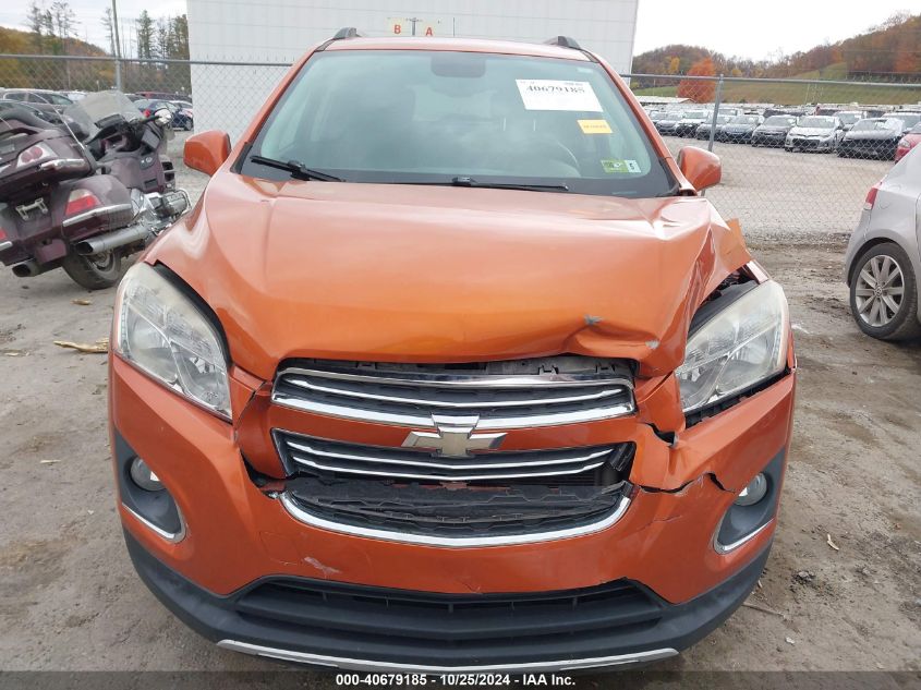 2015 Chevrolet Trax Ltz VIN: KL7CJTSB3FB099949 Lot: 40679185