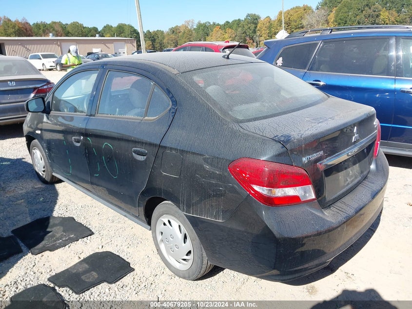VIN ML32F3FJ7KHF13801 2019 MITSUBISHI MIRAGE G4 ES