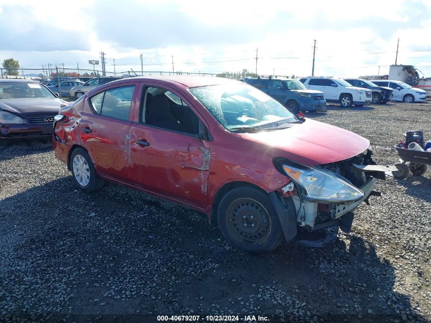 VIN 3N1CN7AP0GL916597 2016 Nissan Versa, 1.6 S+ no.1