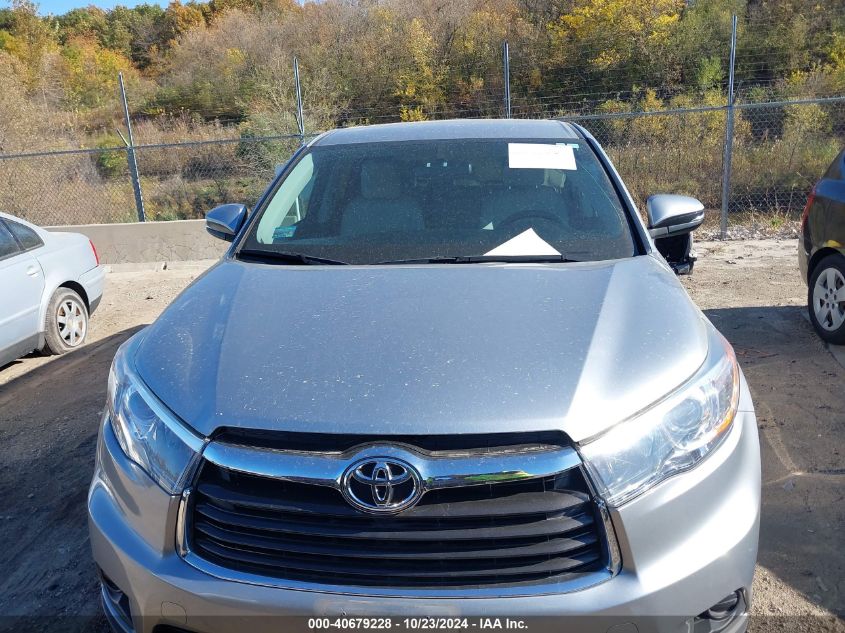 2016 Toyota Highlander Le V6 VIN: 5TDBKRFH7GS328236 Lot: 40679228