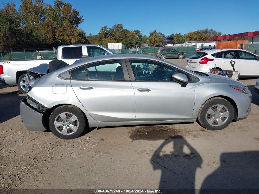 2017 Chevrolet Cruze Ls Auto VIN: 1G1BC5SM7H7158070 Lot: 40679240