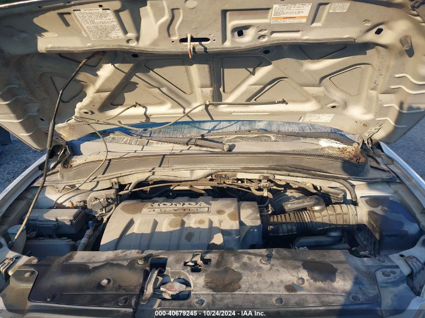 2005 Honda Pilot Lx VIN: 2HKYF18145H567522 Lot: 40679245