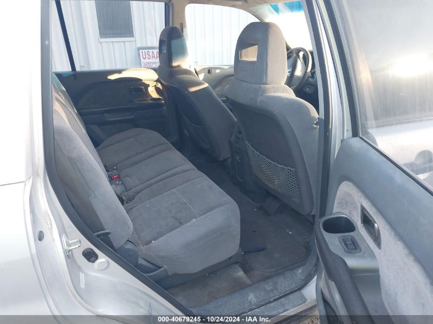 2005 Honda Pilot Lx VIN: 2HKYF18145H567522 Lot: 40679245