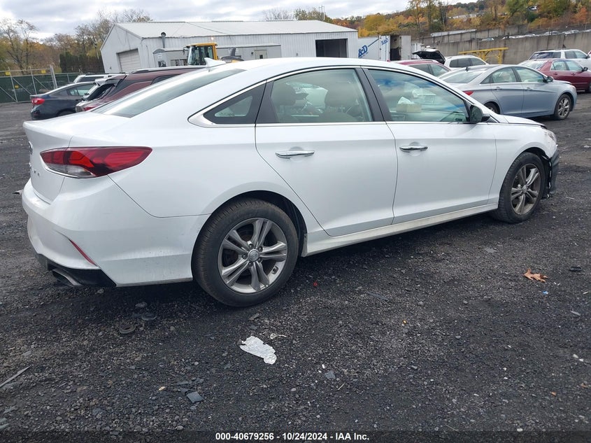 Vin: 5npe34af8jh603354, lot: 41168553, hyundai sonata sel 20184