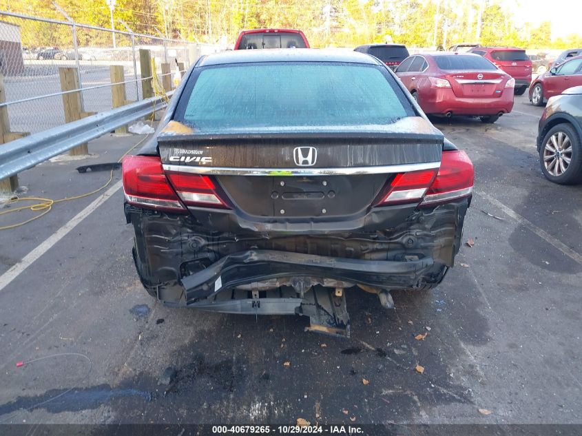 2013 Honda Civic Lx VIN: 2HGFB2F58DH537138 Lot: 40679265