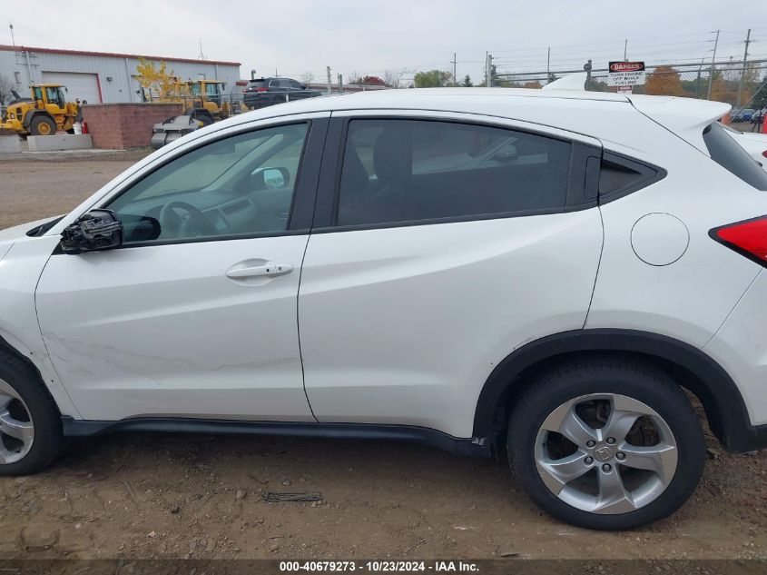 2016 Honda Hr-V Ex VIN: 3CZRU6H5XGM736864 Lot: 40679273