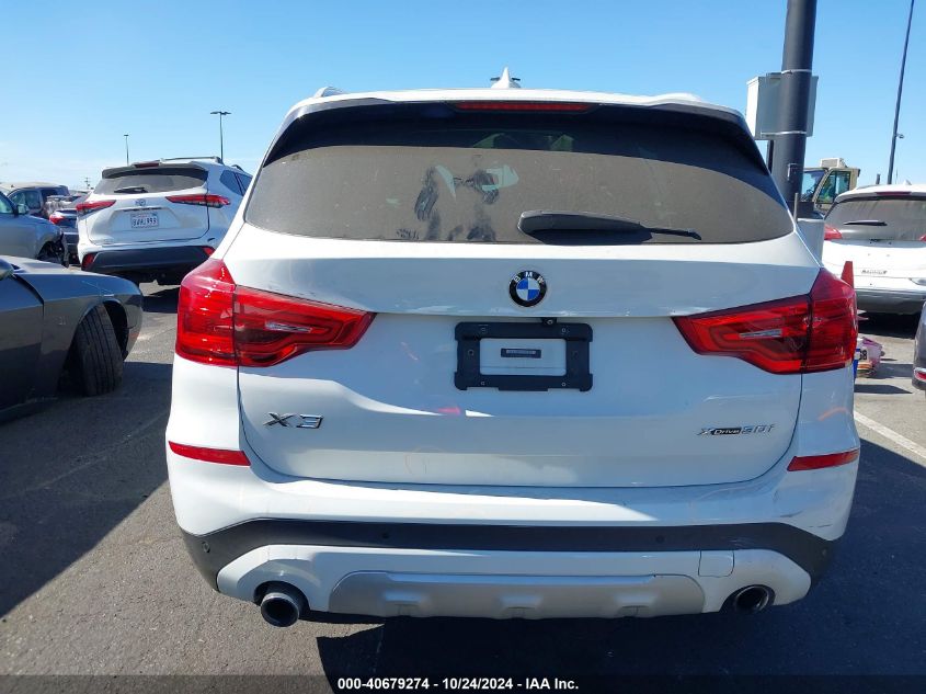 2018 BMW X3 xDrive30I VIN: 5UXTR9C57JLD67963 Lot: 40679274