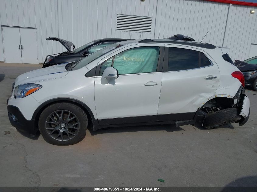 2016 Buick Encore Sport Touring VIN: KL4CJ1SM3GB576822 Lot: 40679351