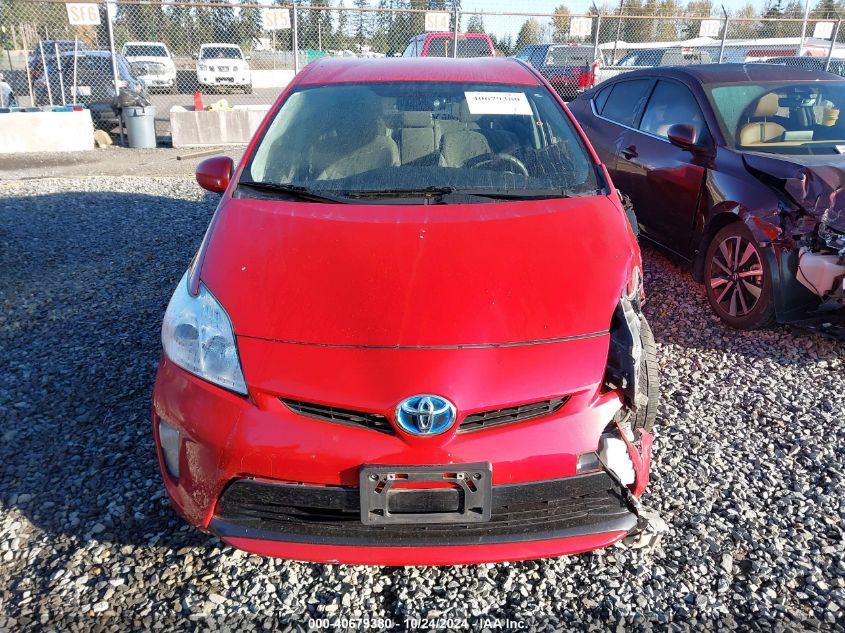 2014 Toyota Prius VIN: JTDKN3DU4E0375387 Lot: 40679380