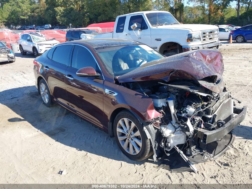 VIN 5XXGU4L39HG153115 2017 KIA Optima, EX no.1