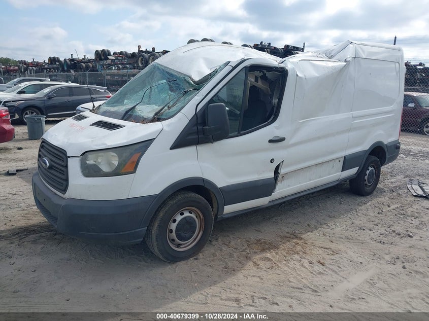 Vin: 1ftnr2cm8fkb24780, lot: 41168696, ford transit-250 20152
