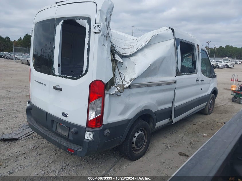 Vin: 1ftnr2cm8fkb24780, lot: 41168696, ford transit-250 20154