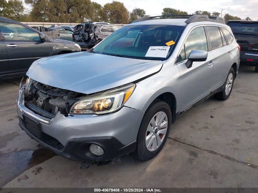 VIN 4S4BSACC1G3287819 2016 Subaru Outback, 2.5I Pre... no.2