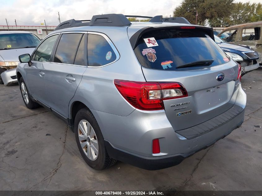 VIN 4S4BSACC1G3287819 2016 Subaru Outback, 2.5I Pre... no.3