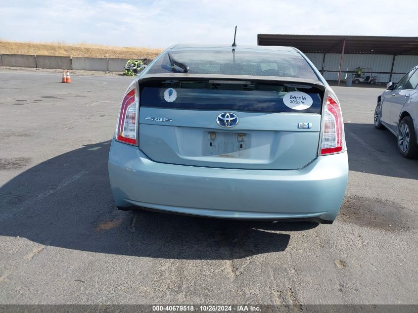 2013 Toyota Prius Two VIN: JTDKN3DU2D1645841 Lot: 40679518