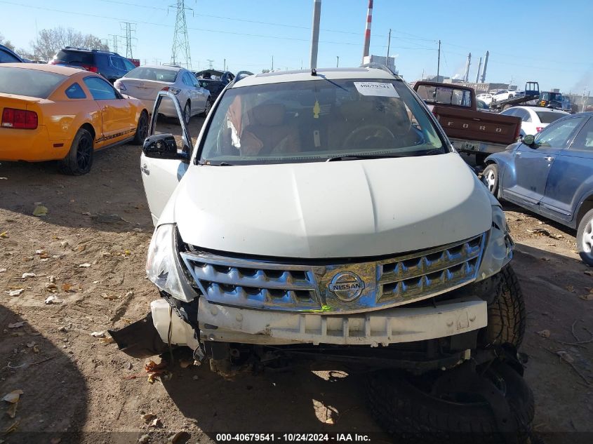 2007 Nissan Murano Sl VIN: JN8AZ08W77W619578 Lot: 40679541