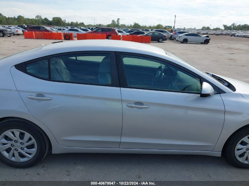 2017 Hyundai Elantra Se VIN: KMHD74LF1HU096208 Lot: 40679547