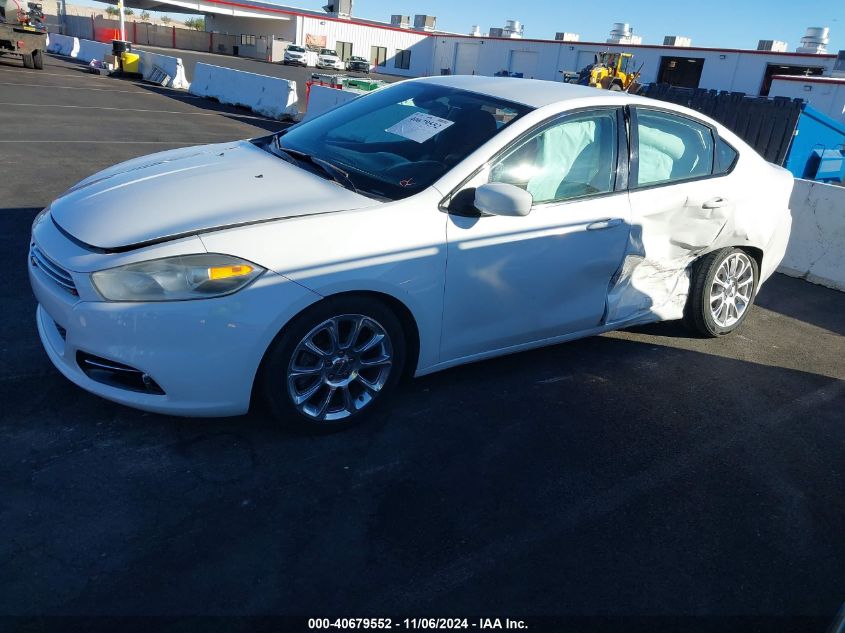 2015 Dodge Dart Sxt VIN: 1C3CDFBB6FD212457 Lot: 40679552