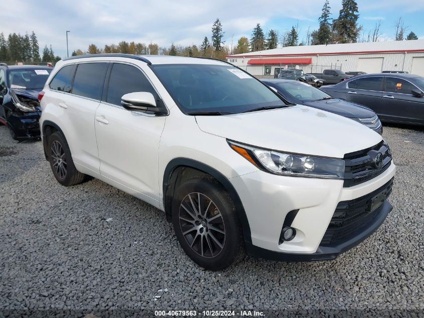 2017 Toyota Highlander Se VIN: 5TDJZRFH5HS444009 Lot: 40679563