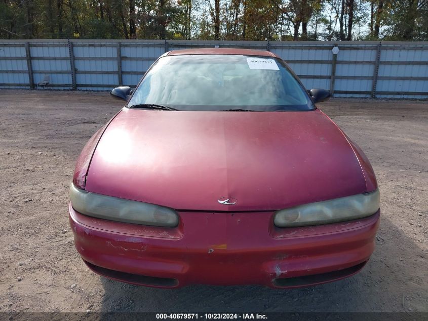 1999 Oldsmobile Intrigue Gx VIN: 1G3WH52H0XF372500 Lot: 40679571