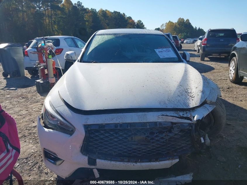 2019 Infiniti Q50 3.0T Luxe VIN: JN1EV7AR8KM559713 Lot: 40679585