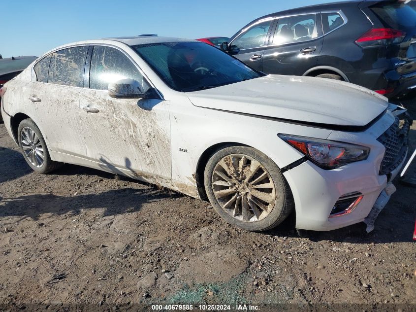 VIN JN1EV7AR8KM559713 2019 INFINITI Q50 no.1