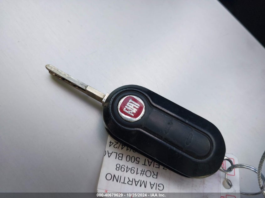 2017 FIAT 500E BATTERY ELECTRIC - 3C3CFFGE3HT594165