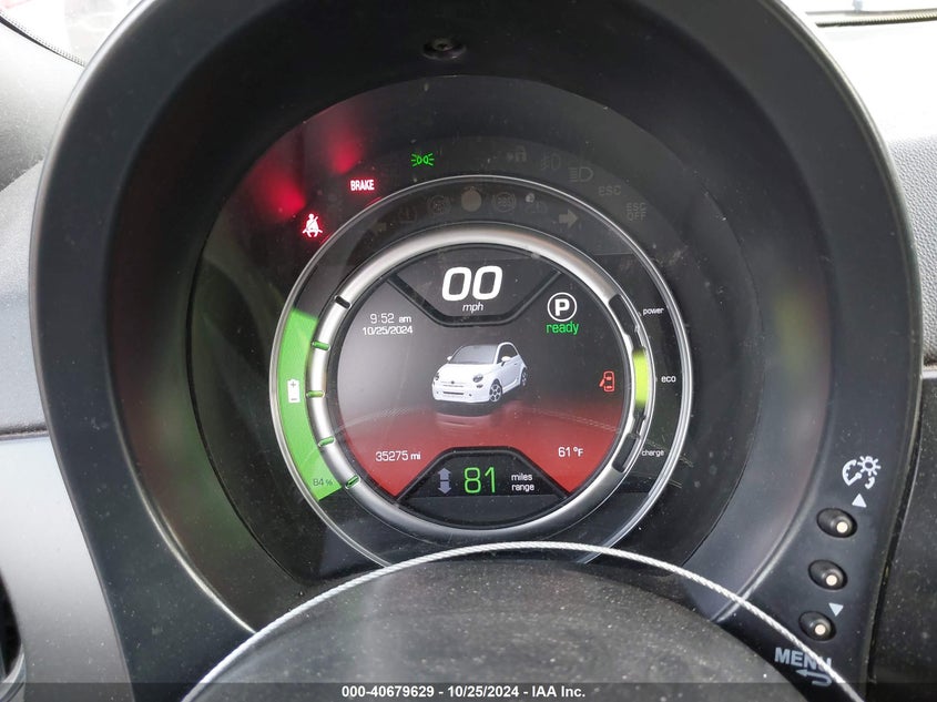 2017 FIAT 500E BATTERY ELECTRIC - 3C3CFFGE3HT594165