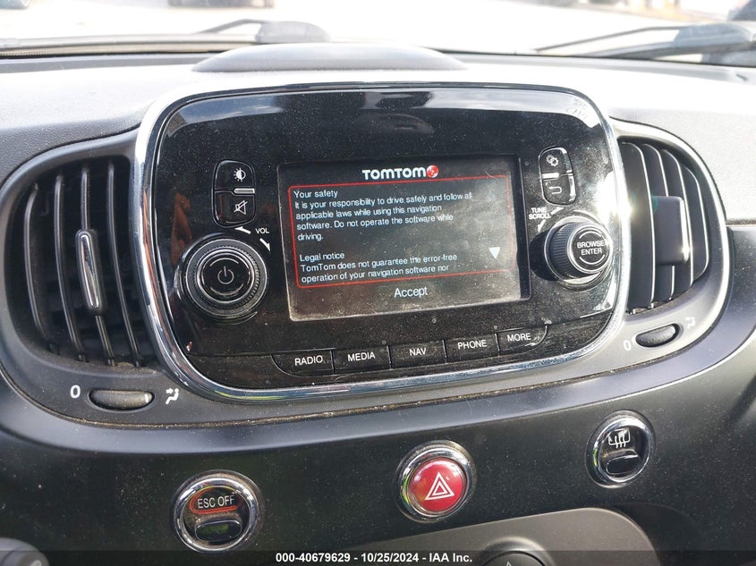 2017 FIAT 500E BATTERY ELECTRIC - 3C3CFFGE3HT594165