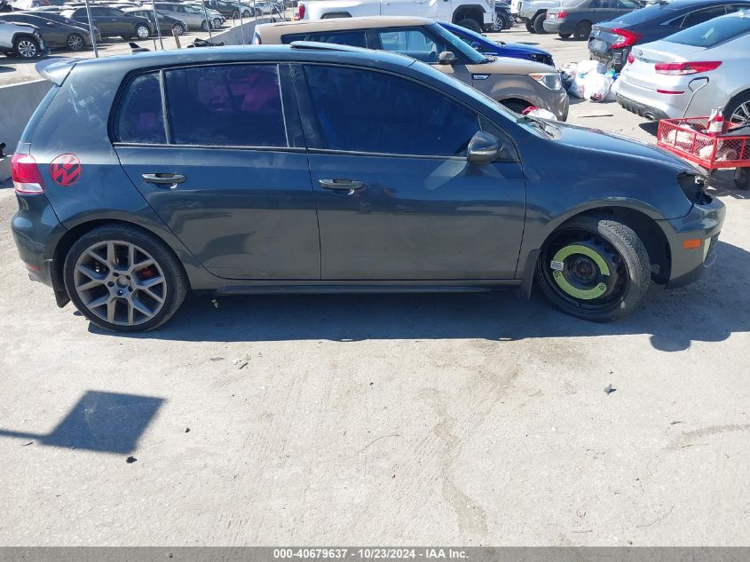 2013 Volkswagen Gti 4-Door VIN: WVWHV7AJ2DW087374 Lot: 40679637