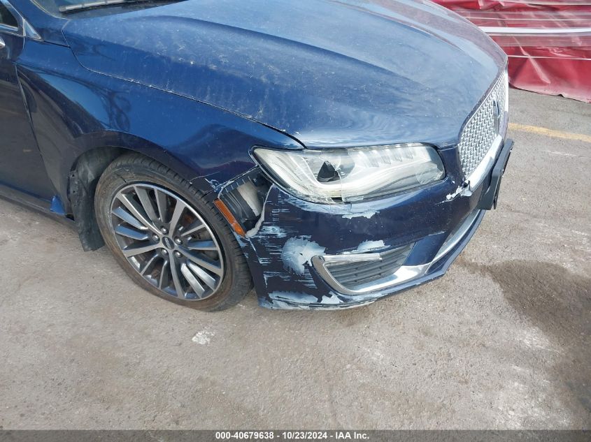 2017 Lincoln Mkz Premiere VIN: 3LN6L5B99HR615082 Lot: 40679638