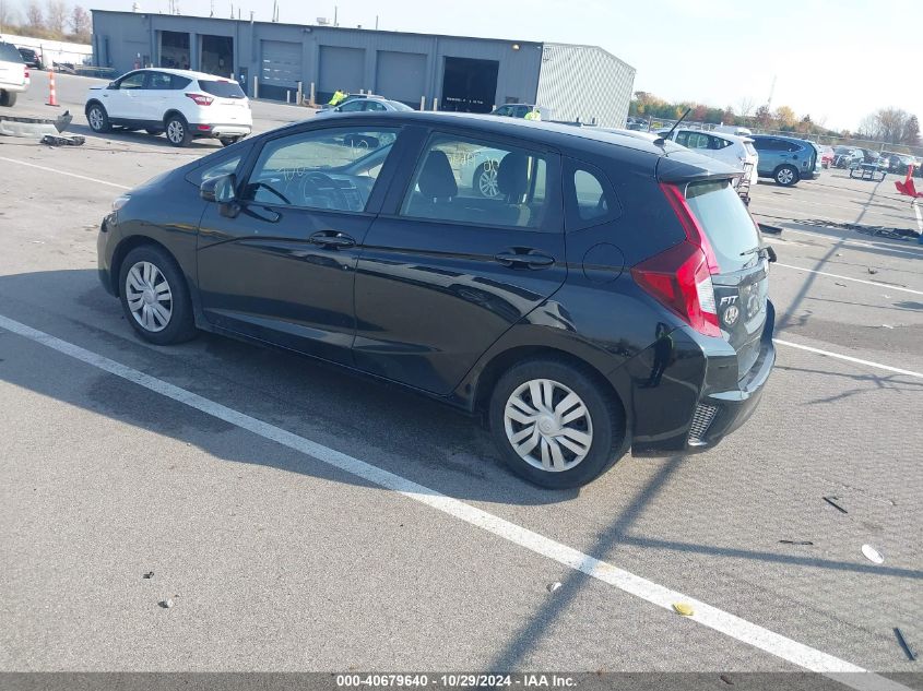 VIN JHMGK5H50GX006516 2016 Honda Fit, LX no.3