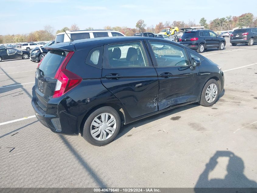 VIN JHMGK5H50GX006516 2016 Honda Fit, LX no.4