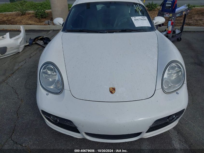 2007 Porsche Cayman S VIN: WP0AB298X7U782488 Lot: 40679656