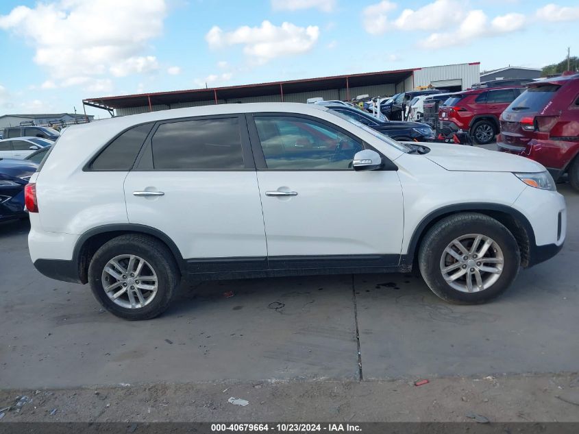 2015 Kia Sorento Lx VIN: 5XYKT3A69FG576743 Lot: 40679664