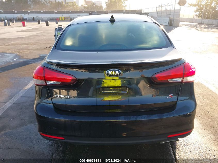 2018 Kia Forte S VIN: 3KPFL4A7XJE226267 Lot: 40679681