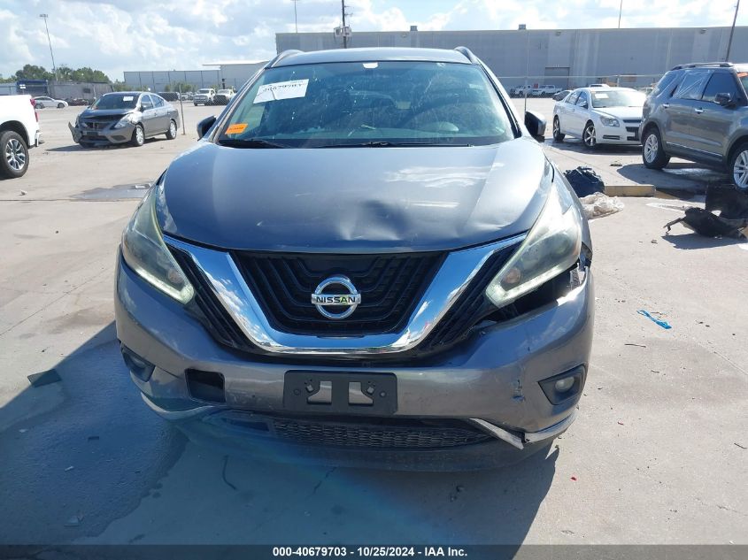 2018 Nissan Murano Sv VIN: 5N1AZ2MG3JN102518 Lot: 40679703