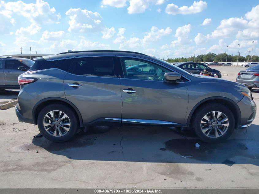 2018 Nissan Murano Sv VIN: 5N1AZ2MG3JN102518 Lot: 40679703