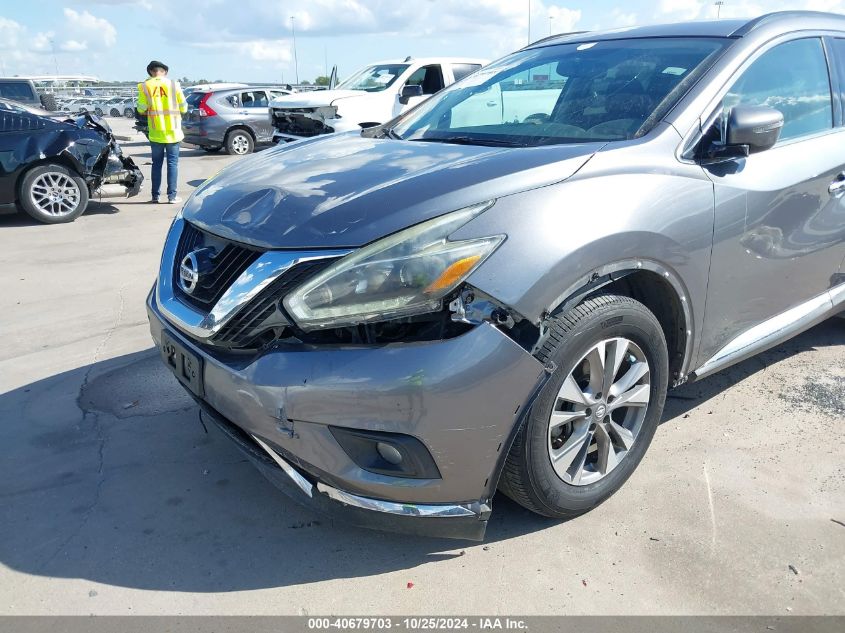 2018 Nissan Murano Sv VIN: 5N1AZ2MG3JN102518 Lot: 40679703