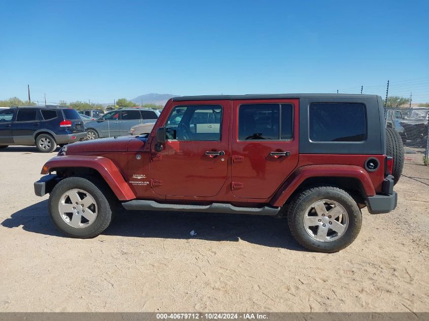 2007 Jeep Wrangler Unlimited Sahara VIN: 1J8GA59187L155367 Lot: 40679712