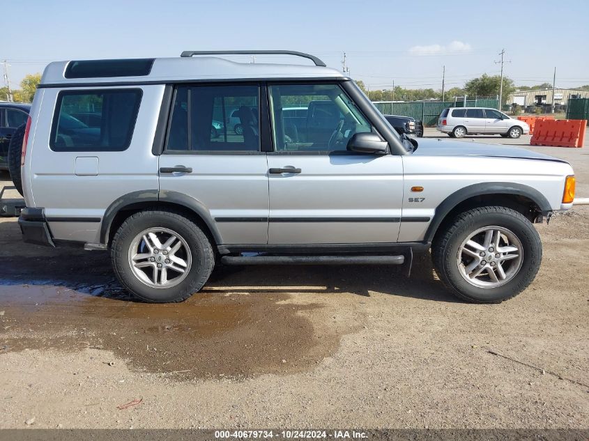 2002 Land Rover Discovery Series Ii Se VIN: SALTY124X2A762222 Lot: 40679734