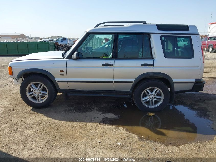 2002 Land Rover Discovery Series Ii Se VIN: SALTY124X2A762222 Lot: 40679734