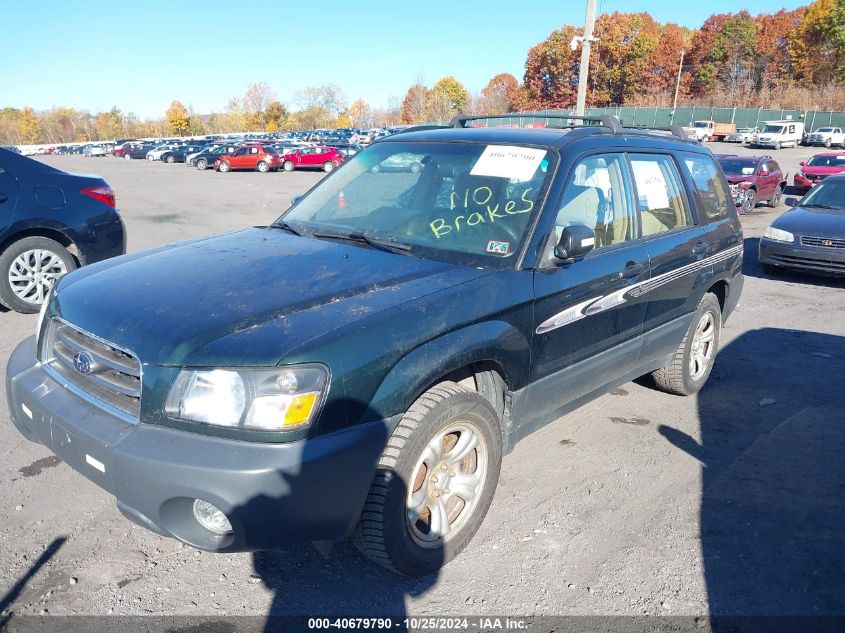 2005 Subaru Forester 2.5X VIN: JF1SG63695H746128 Lot: 40679790